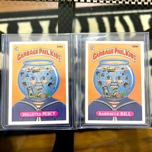 Topps Garbage Pail Kids trading cards